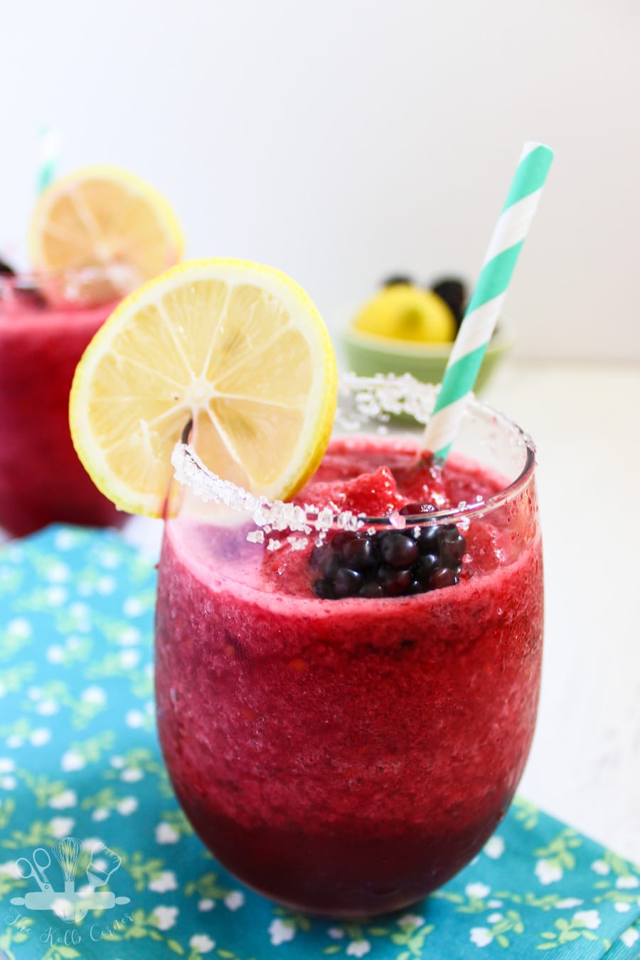 Frozen Blackberry Lemonade