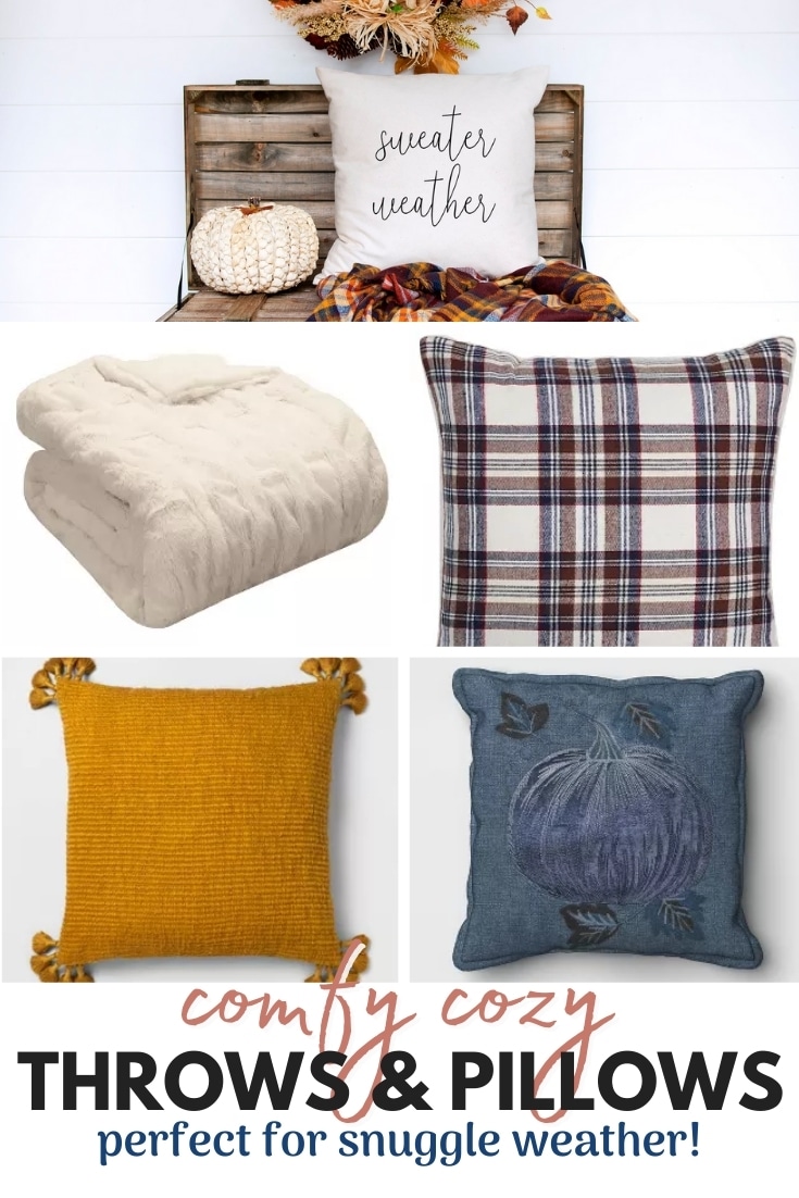 Comfy Cozy Throw Pillow