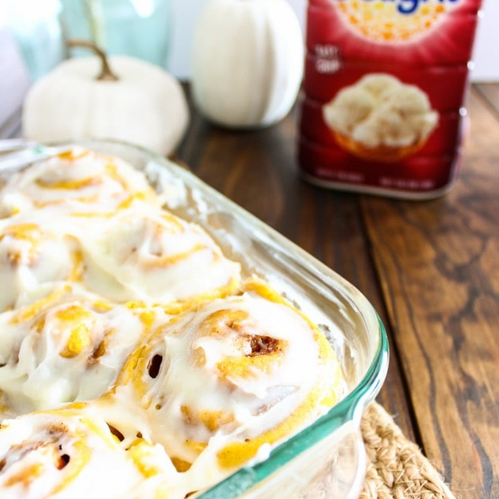 Pumpkin Cinnamon Rolls