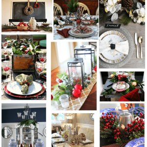 12 Christmas Tablescapes