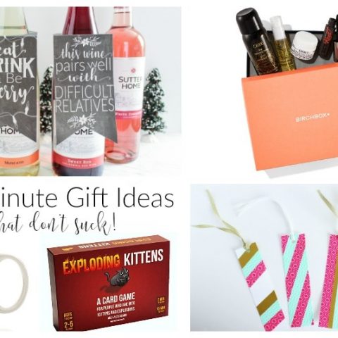 Last Minute Gift Ideas