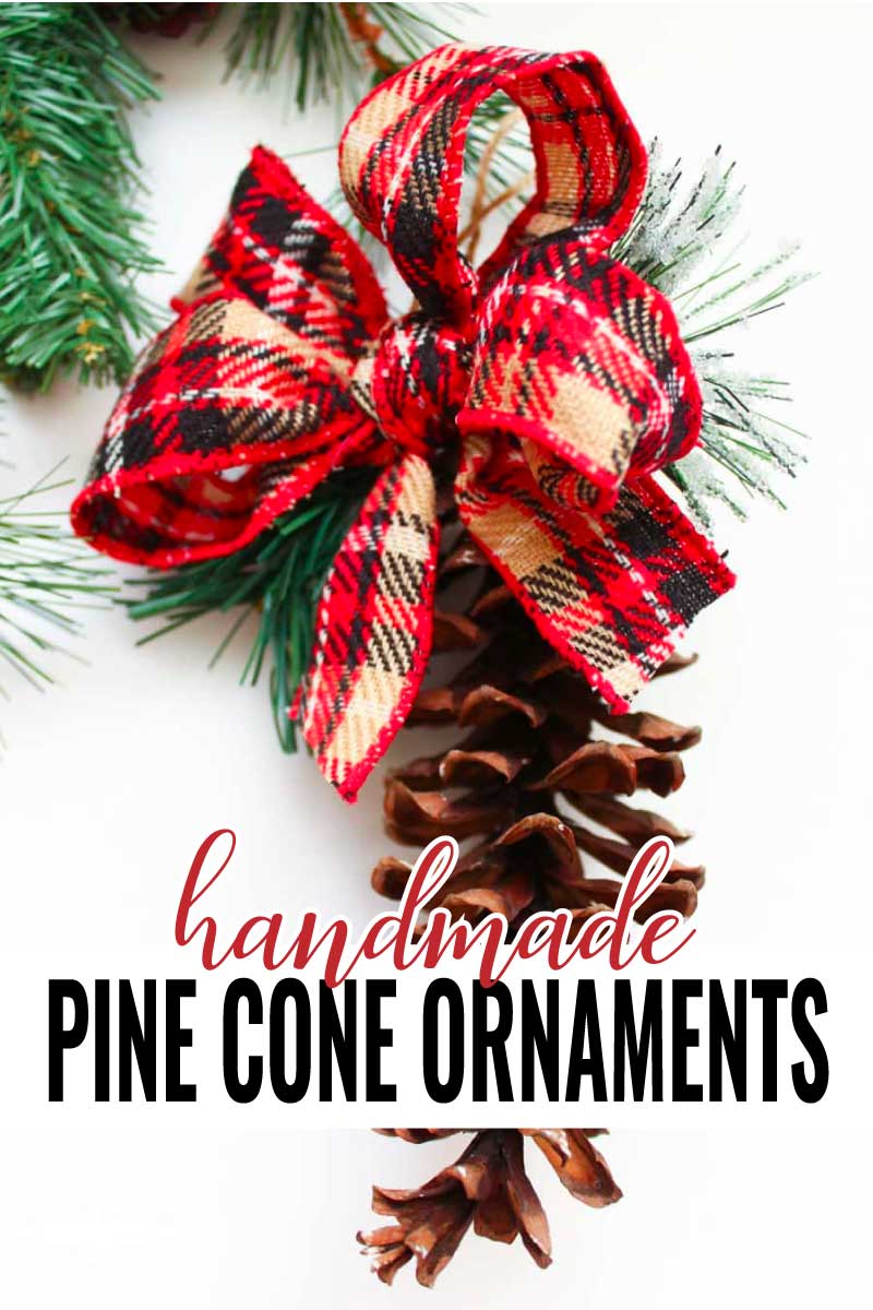 Handmade Pine Cone Ornaments Cover