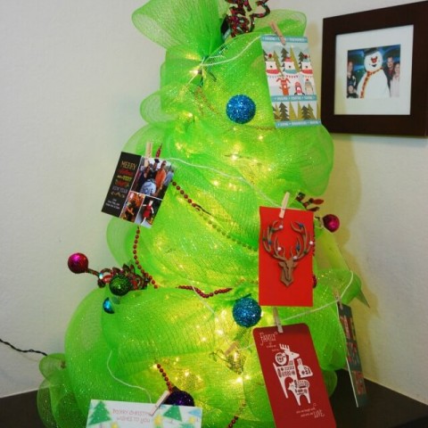 Image for Make a DIY Christmas Card Tree