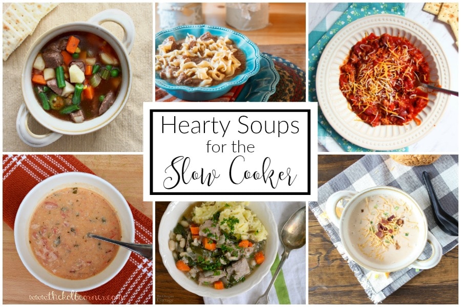 Hearty Slow Cooker Soups and Stews