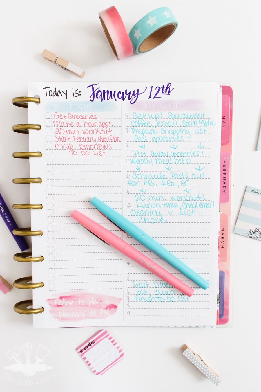 Tips and Tricks to Organize Your Year