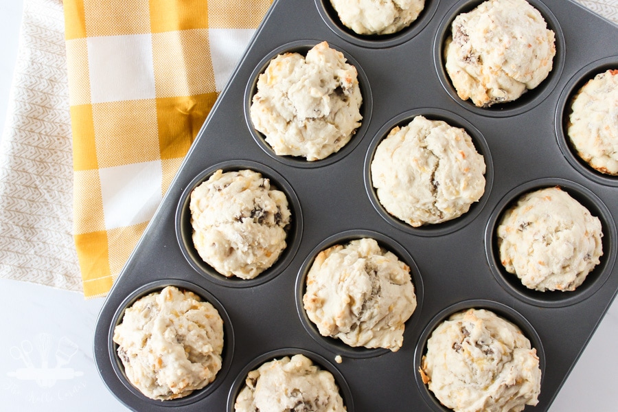 Savory Sausage and Cheese Breakfast Muffins