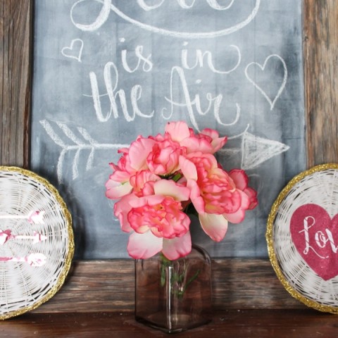 Upcycled Valentine's Day Art