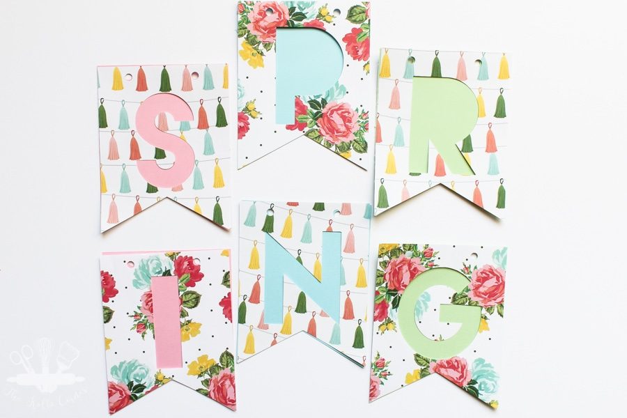 Simple DIY Spring Banner