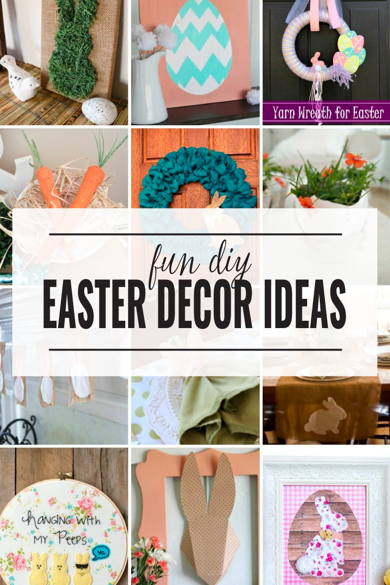 12 Fun DIY Easter Decor Ideas