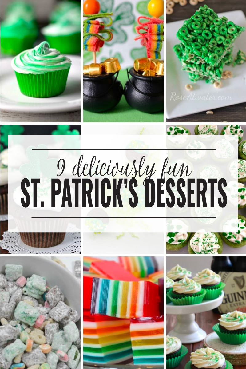 Fun and Delicious St. Patrick’s Day Desserts