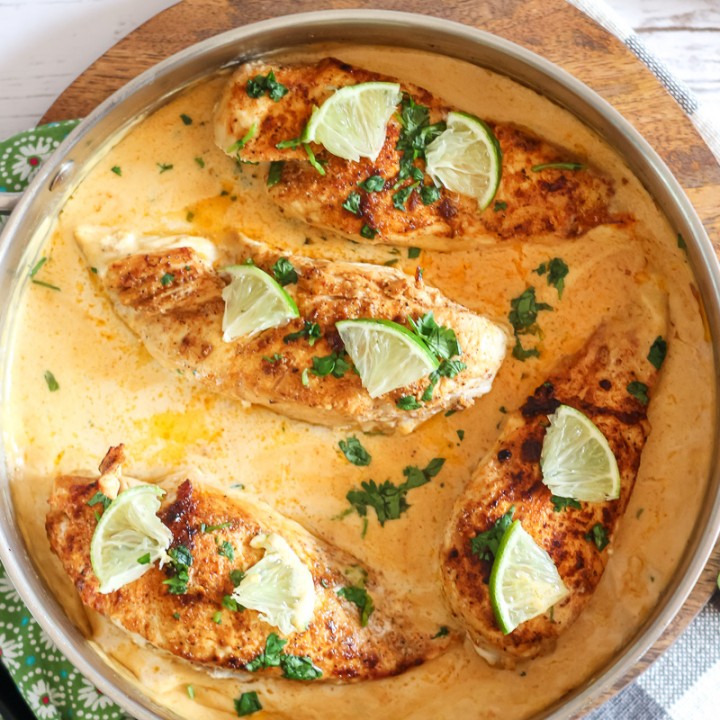 One Pan Chili Lime Skillet Chicken