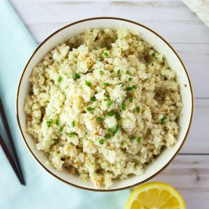 Learn how to make this delicious cauliflower rice to give your meals a low-carb spin or sneak some veggies into your kid's diet. Seriously, they won't know the difference!