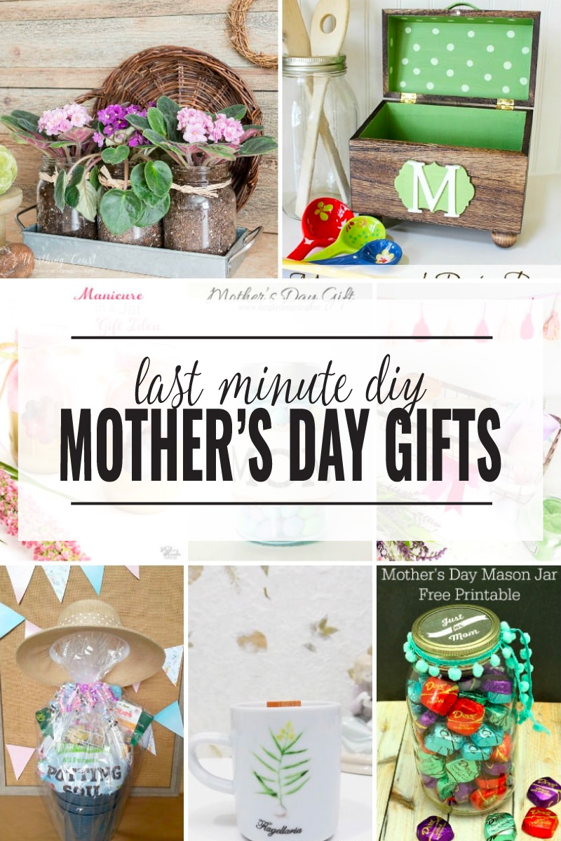 last minute mothers day presents