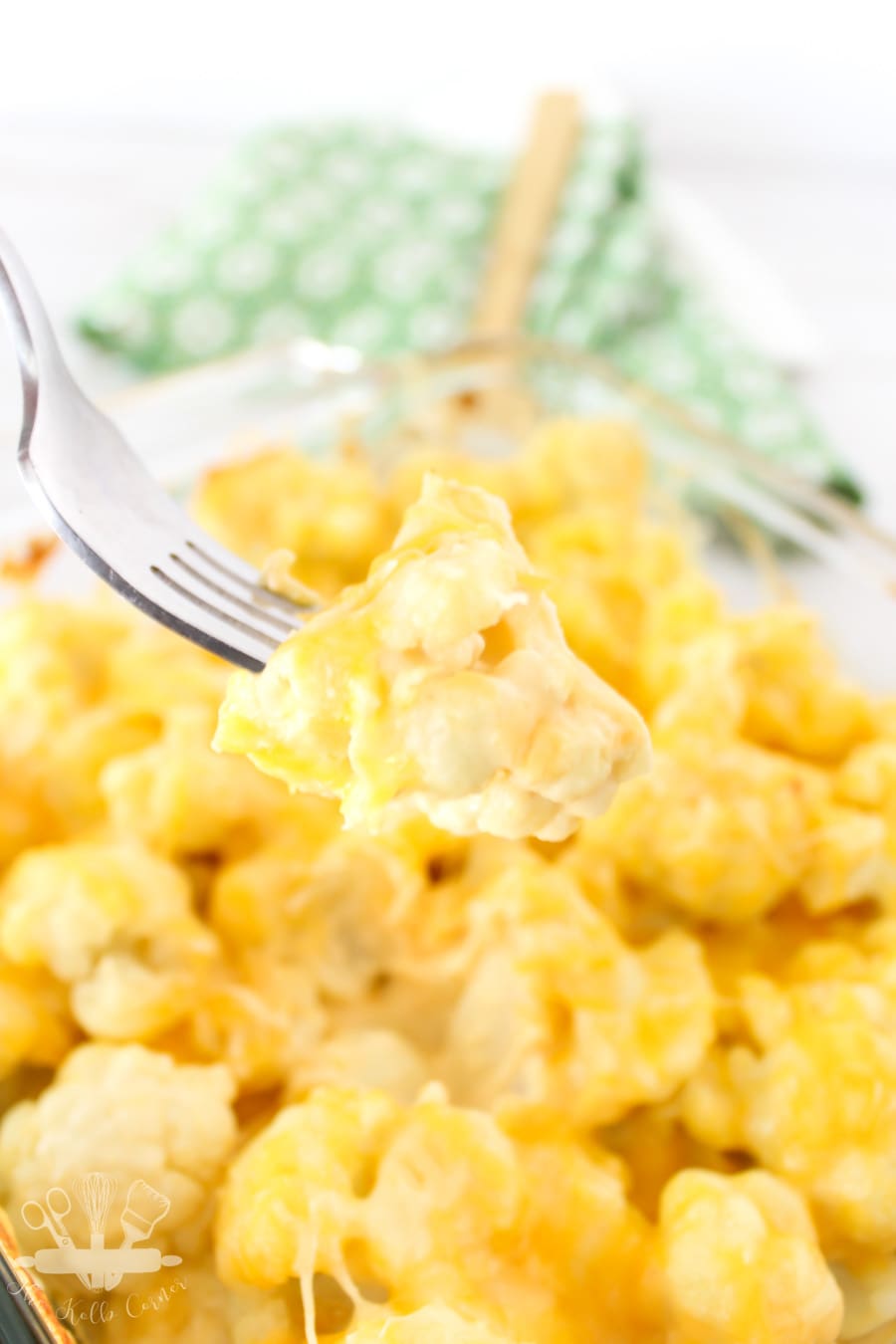 cheesy cauliflower casserole