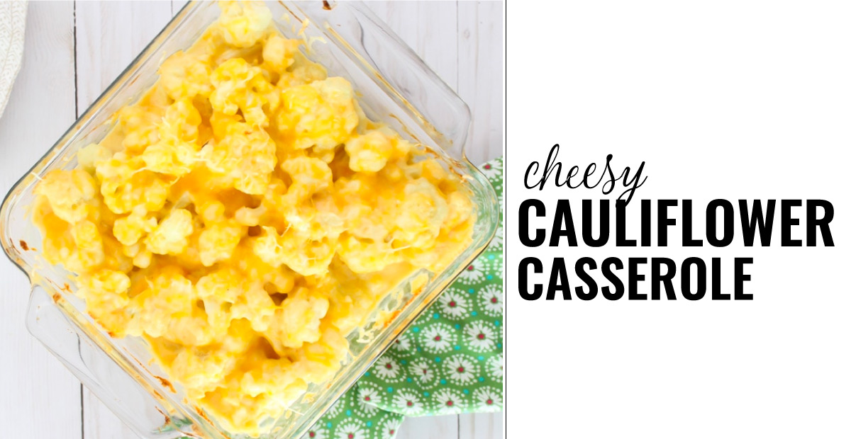 Low-Carb Cauliflower Mac and Cheese