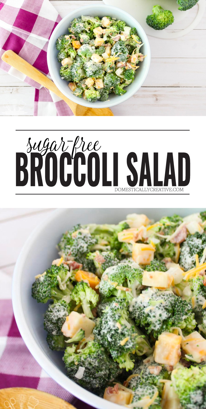 Broccoli Salad sugar free version