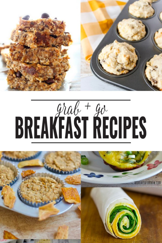Easy Grab and Go Breakfast Recipes Domestically Creative