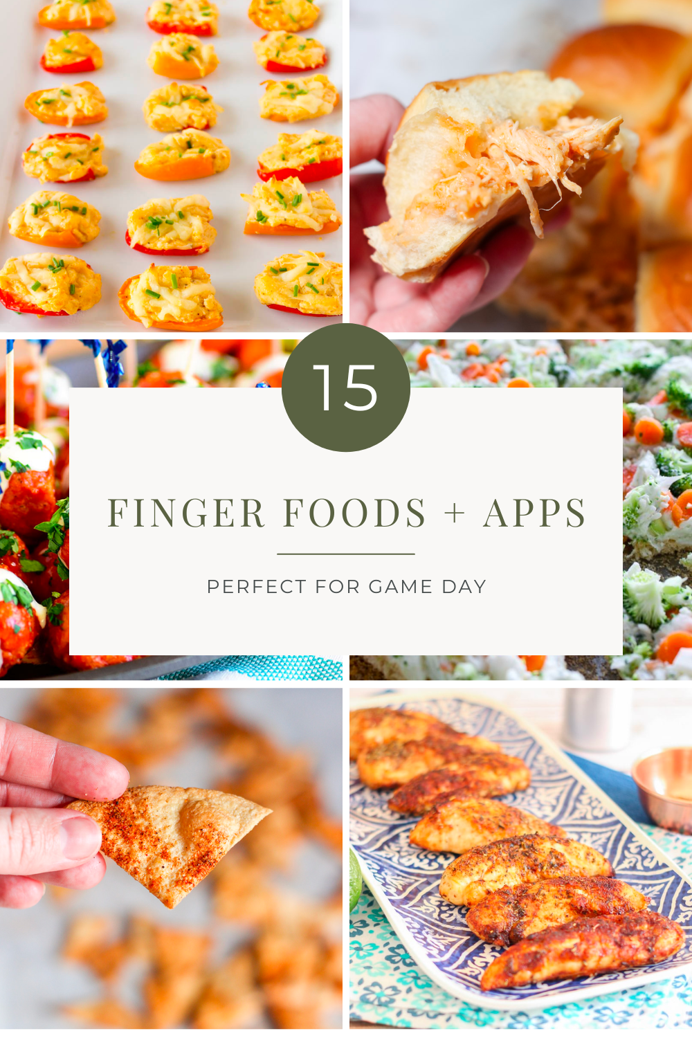 Easy Finger Foods and Appetizers for Game Day!