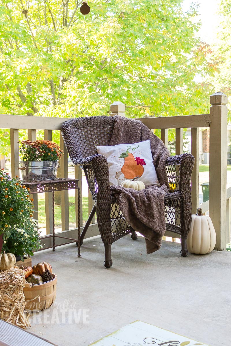 Cozy Fall Front Porch