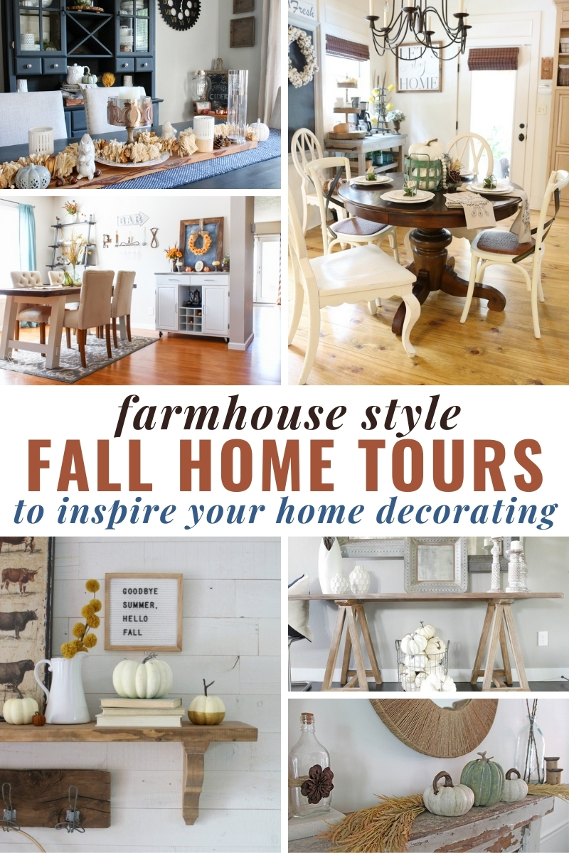 fall farmhouse home tours