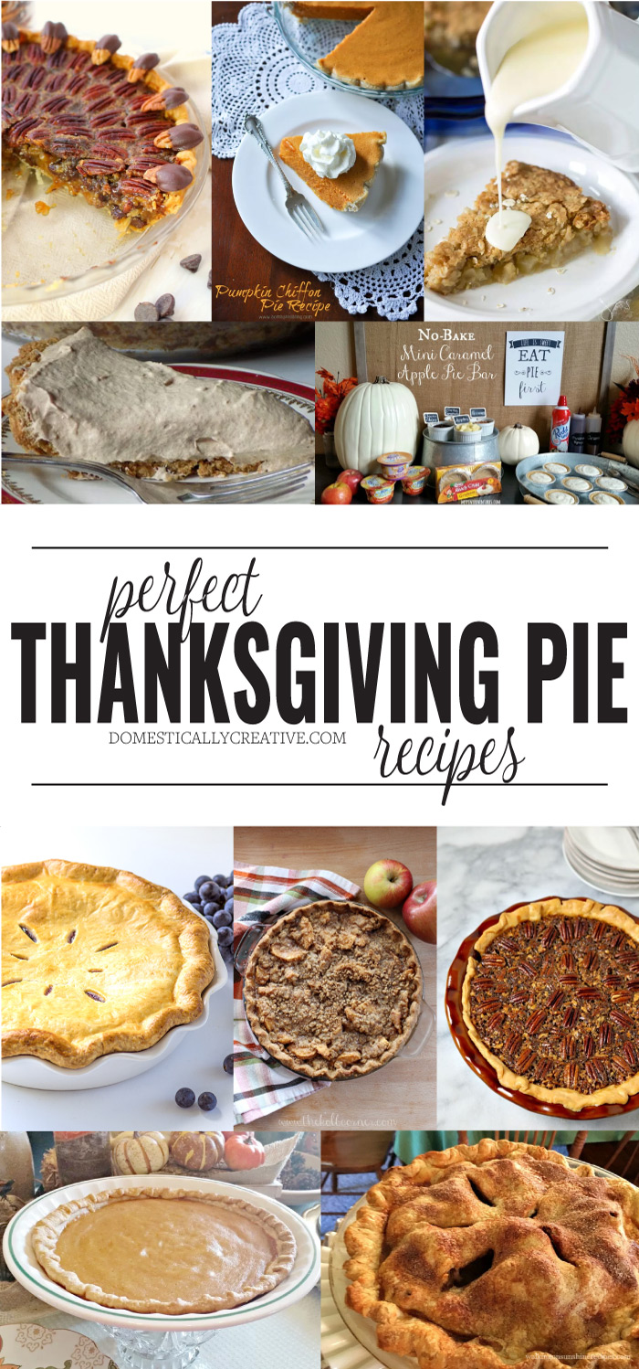 Delicious pie recipes perfect for Thanksgiving! #pierecipe #thanksgivingrecipe #thanksgiving #pie #recipe