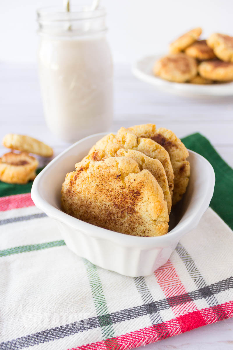 Low Carb Snickerdoodles