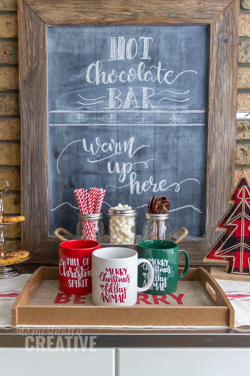 Make an Everyday Hot Cocoa Bar - Organize and Decorate Everything