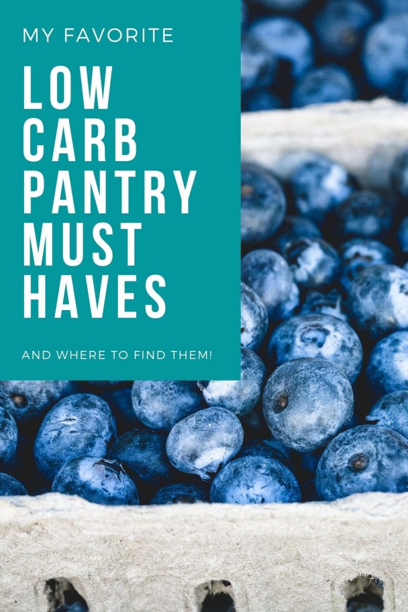 my favorite low carb pantry items