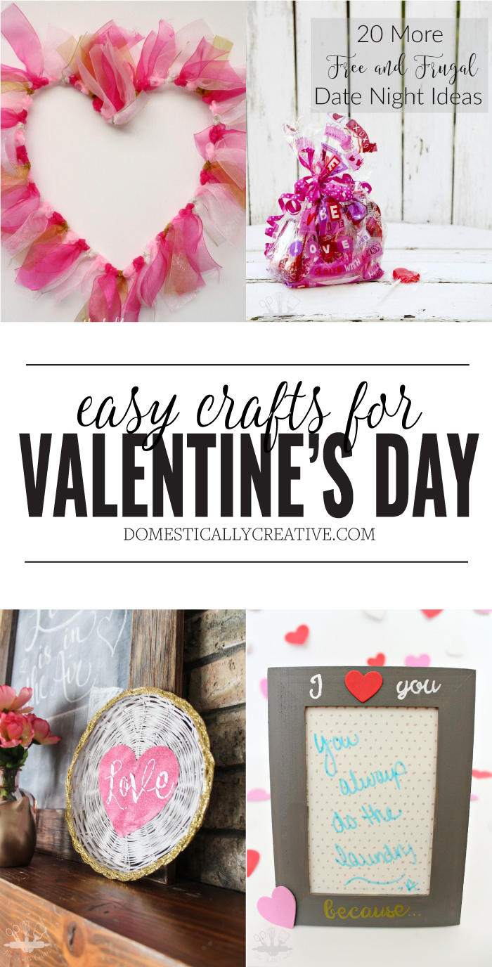 fun and easy crafts for Valentine's Day