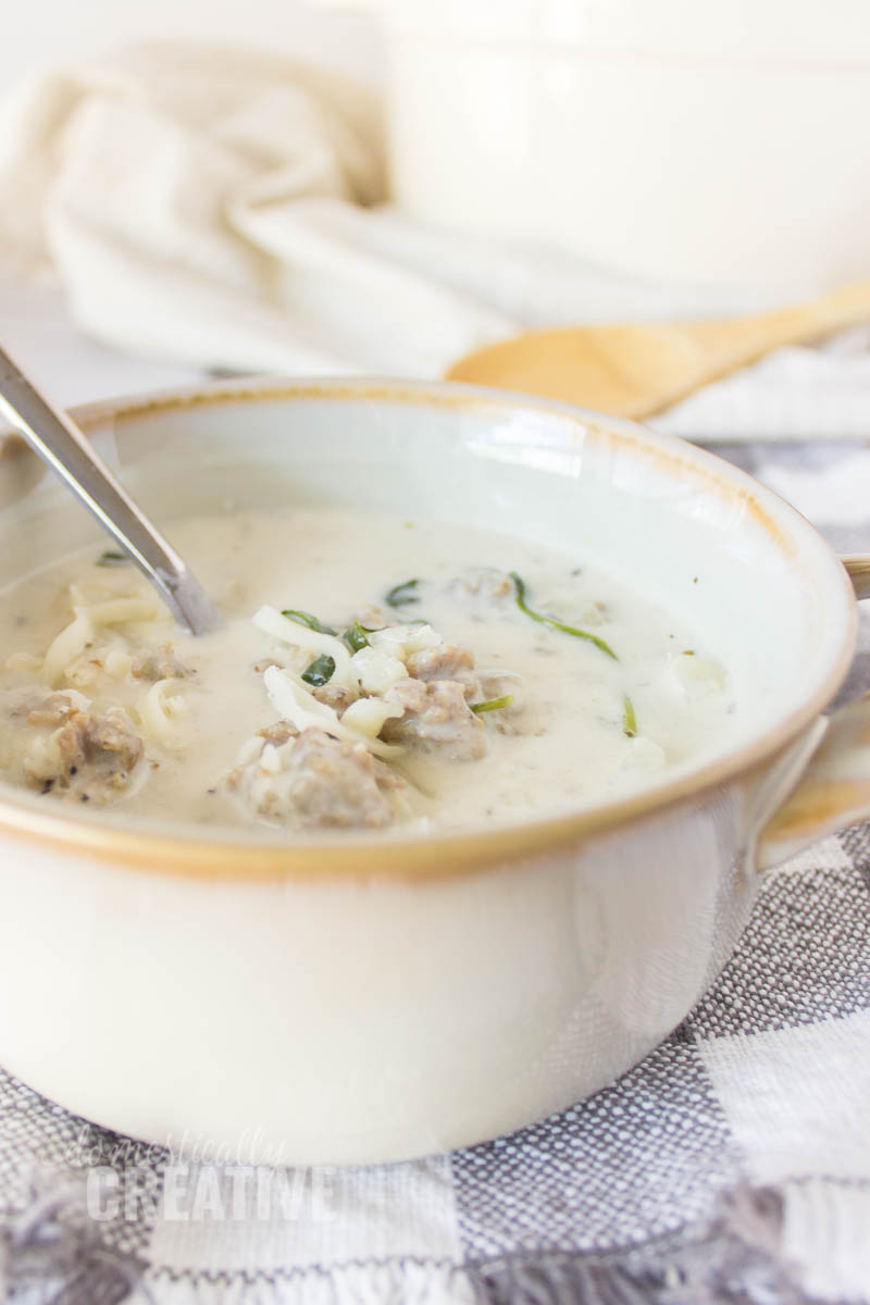 Low Carb Zuppa Toscana Soup