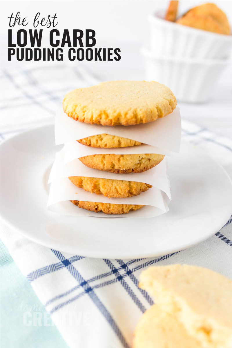 The Best Low Carb Pudding Cookies