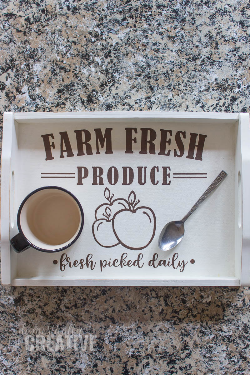 Farmhouse Style Tray