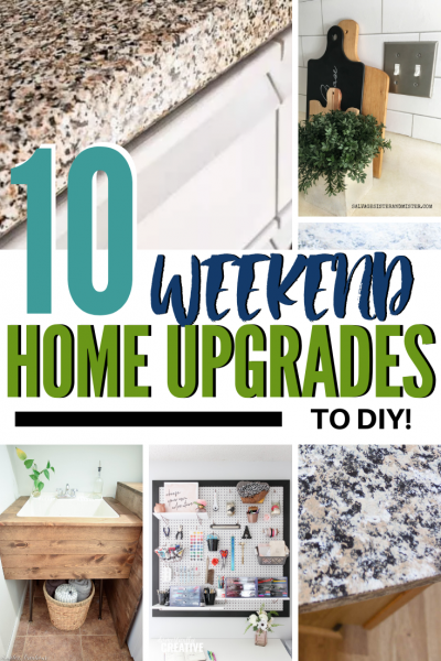 10 weekend home upgrades