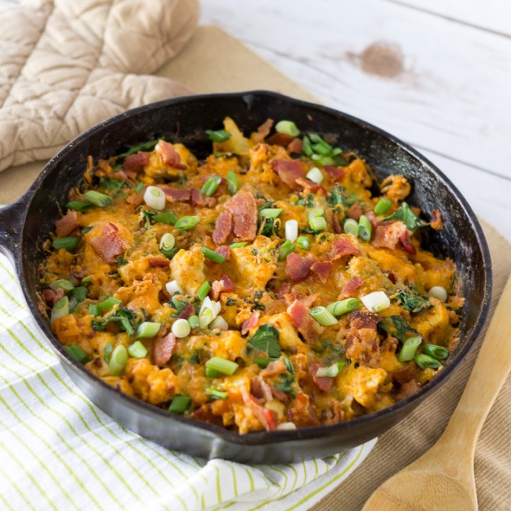 Low Carb Mexican Chorizo Breakfast Skillet