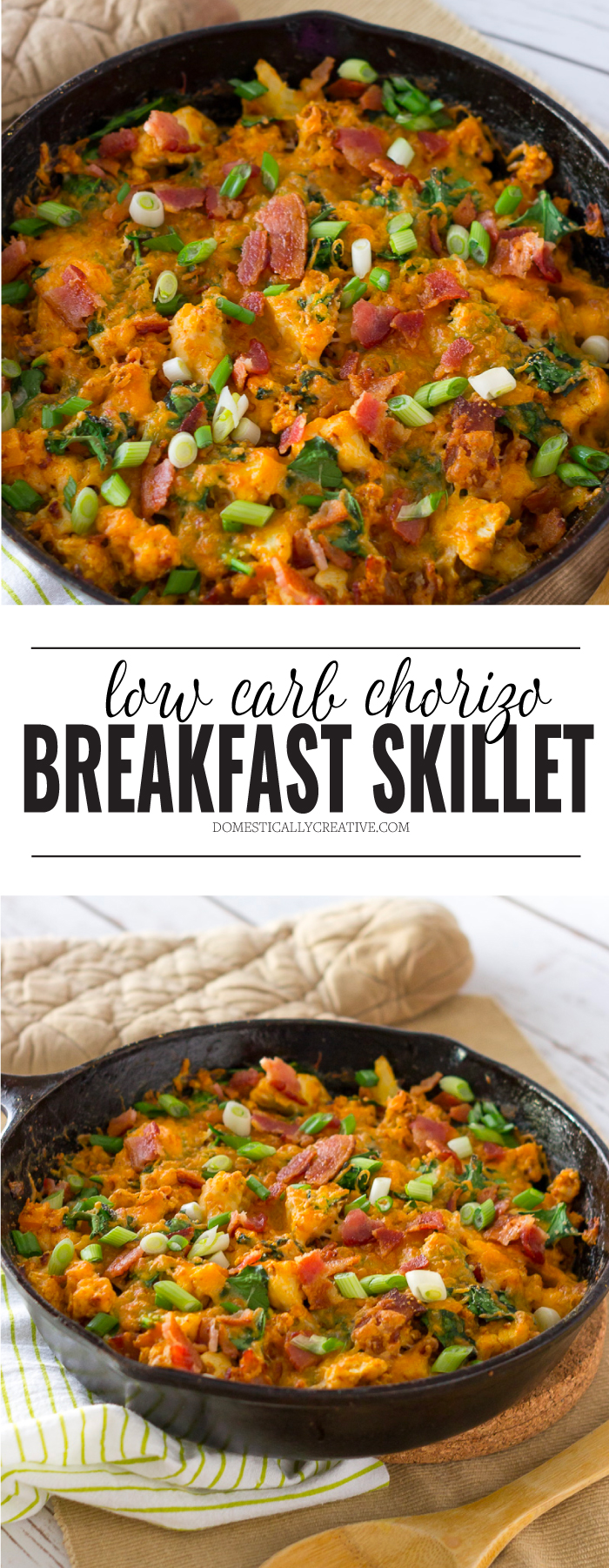 Low Carb Mexican Chorizo Breakfast Skillet