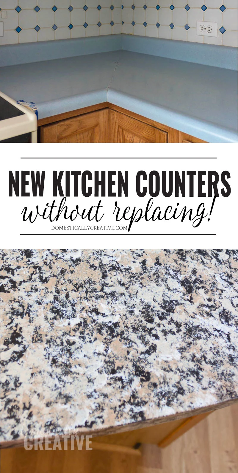How To Update Kitchen Counters Without, Replace Countertop Without Replacing Cabinets