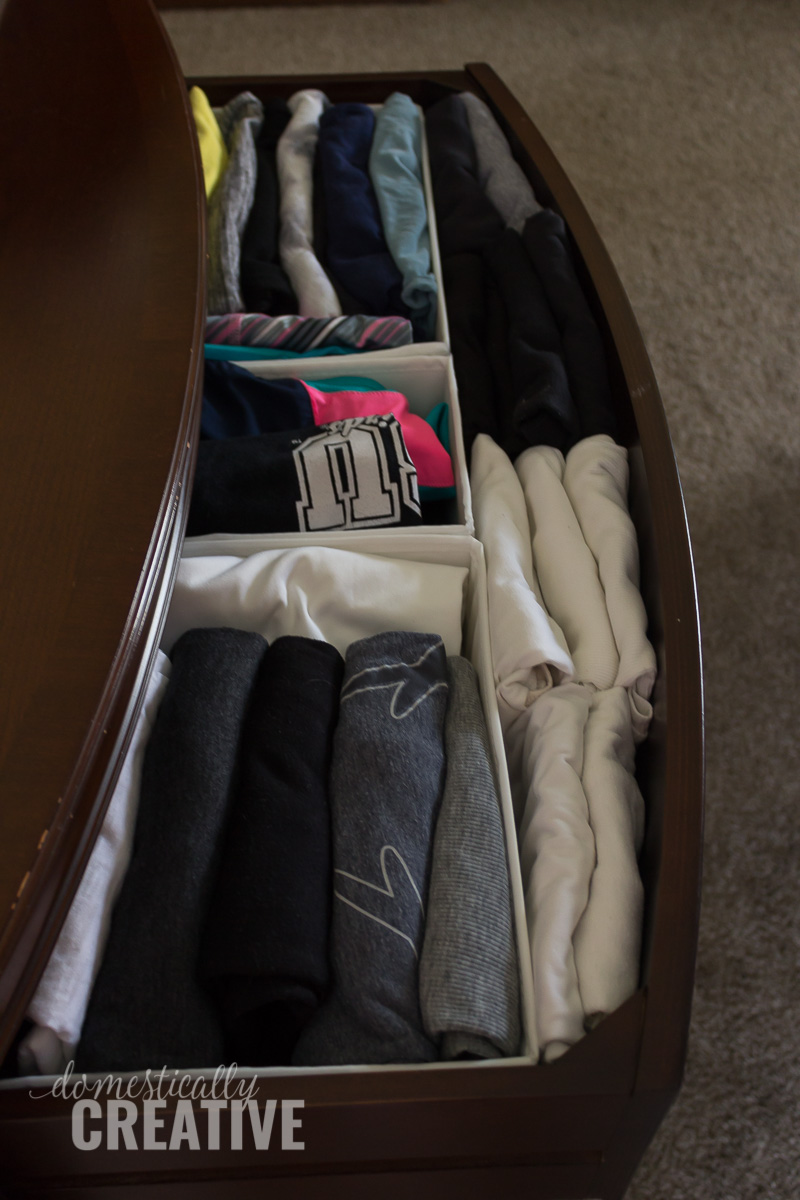 Easy Dresser Organization Tips Domestically Creative