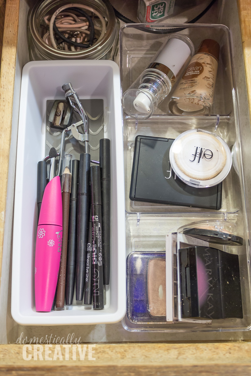 Bathroom Drawer Organization Solution