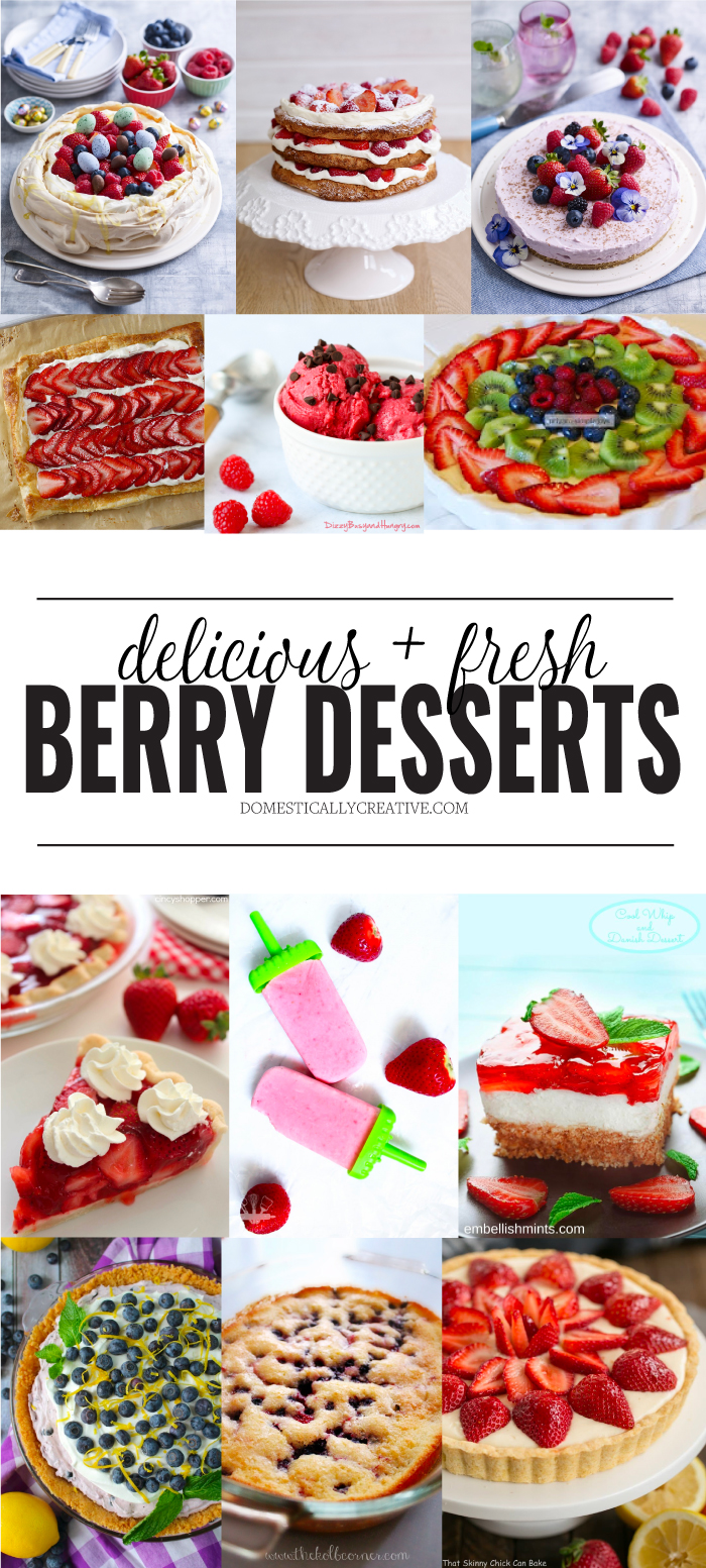Fresh Berry Dessert Recipes