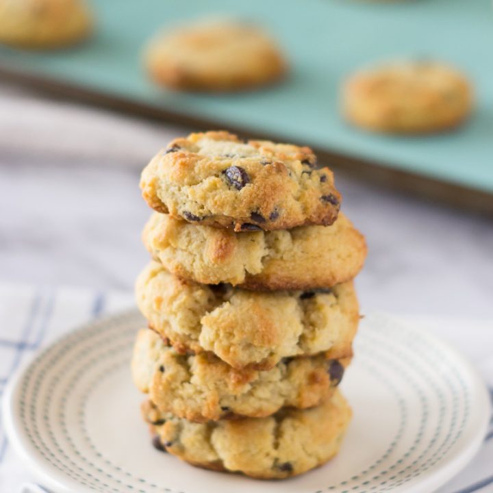 The BEST Keto Chocolate Chip Cookies