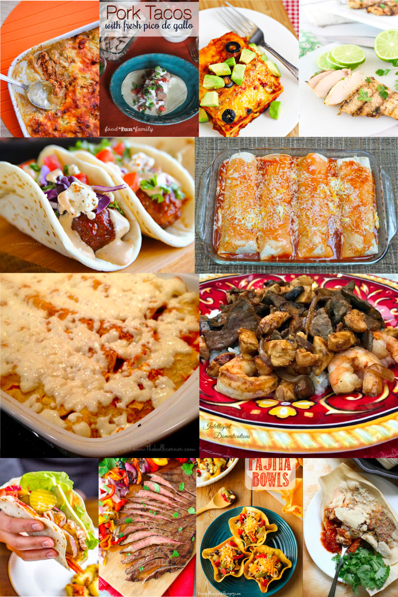 Mexican Inspired Main Course Recipes