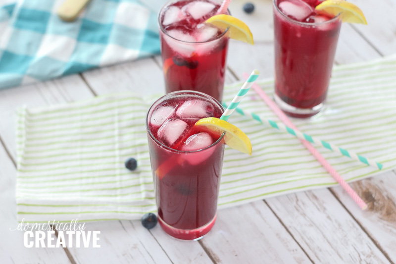 Sugar Free Blueberry Lemonade Recipe