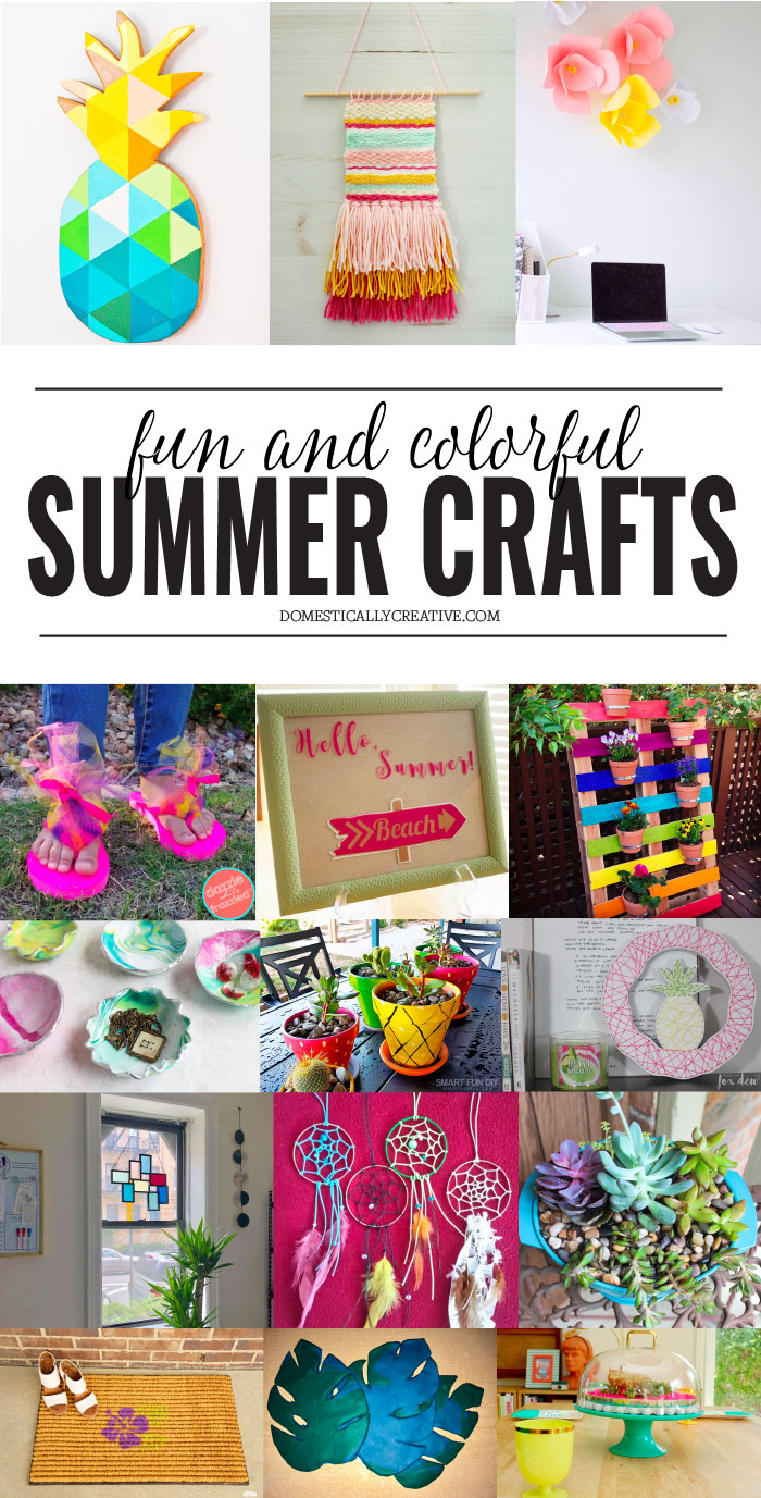 Easy Fun and Colorful Summer Crafts for Everyone