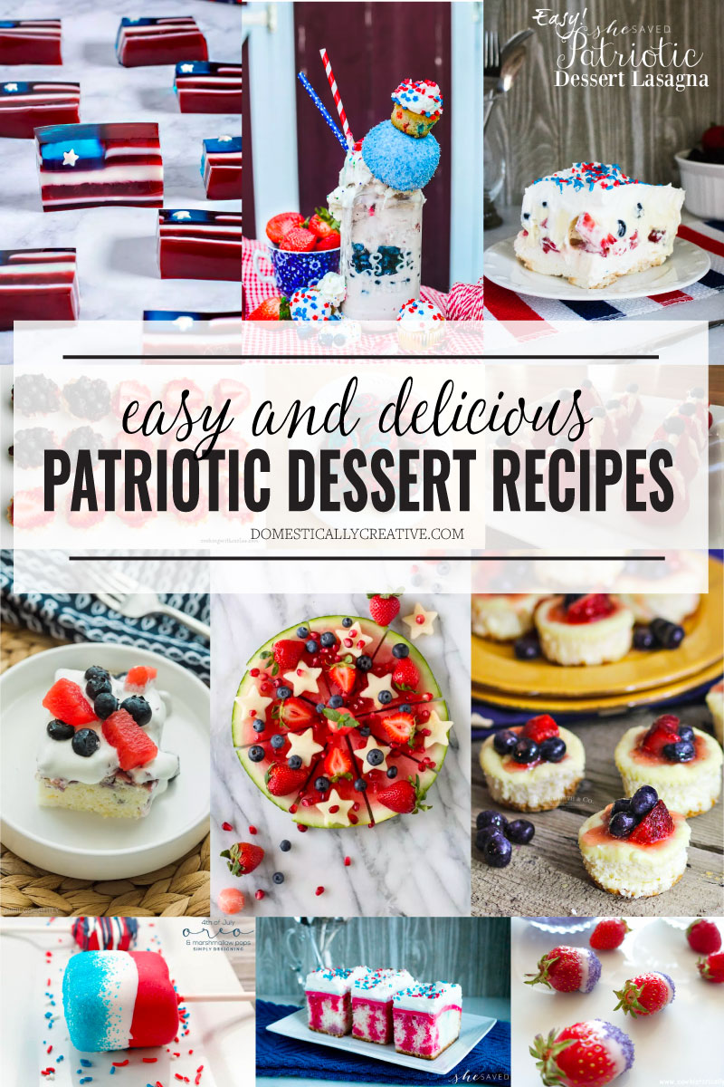 Patriotic Dessert Recipes