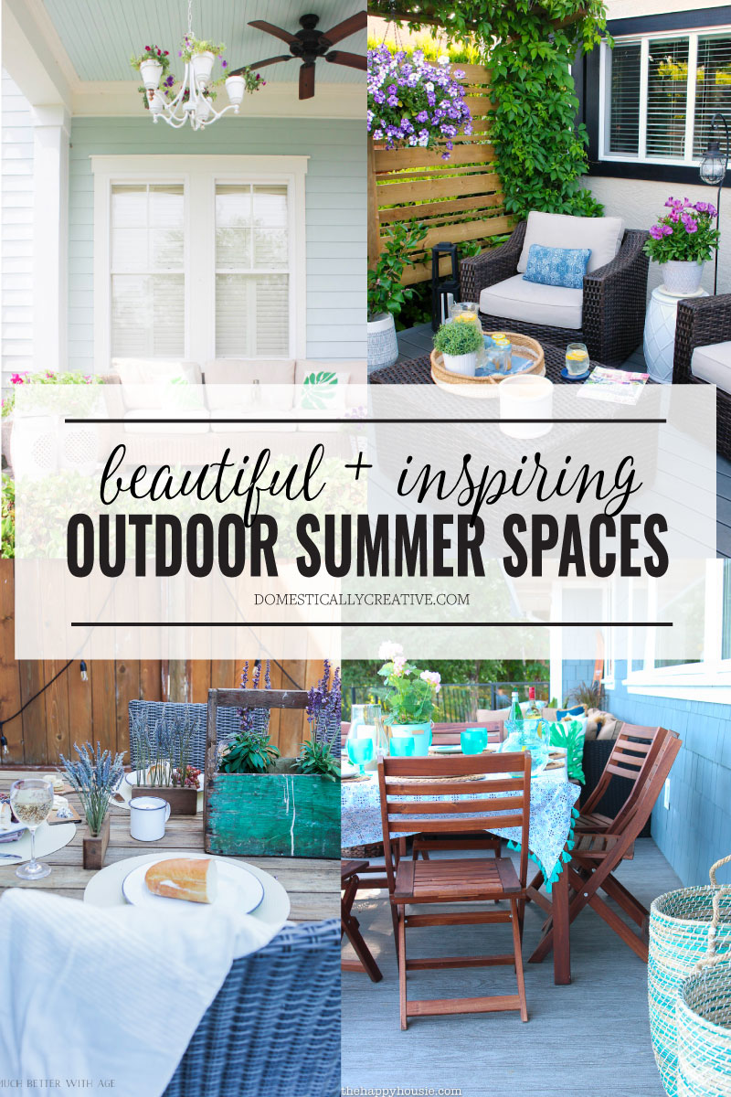 Beautiful and Inspiring Outdoor Summer Spaces