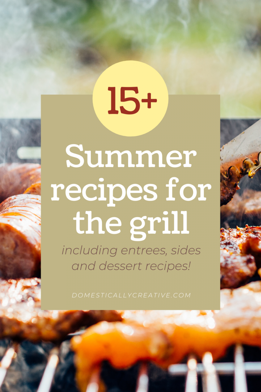 Summer recipes for the grill