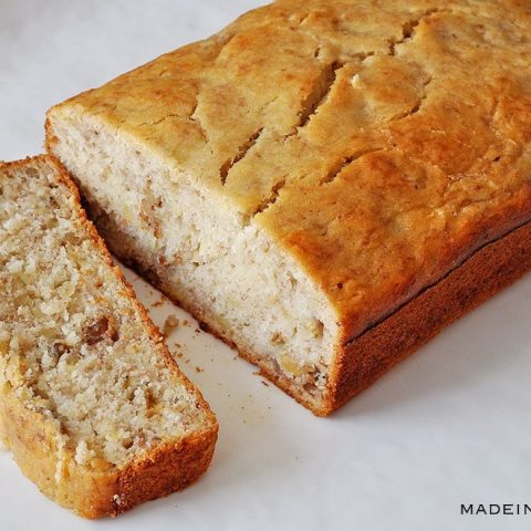 Image for Super Moist & Simple Banana Nut Bread Recipe