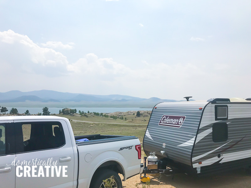 Colorado camping and low carb eating