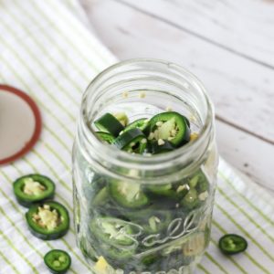 Easy Refrigerator Pickled Jalapenos