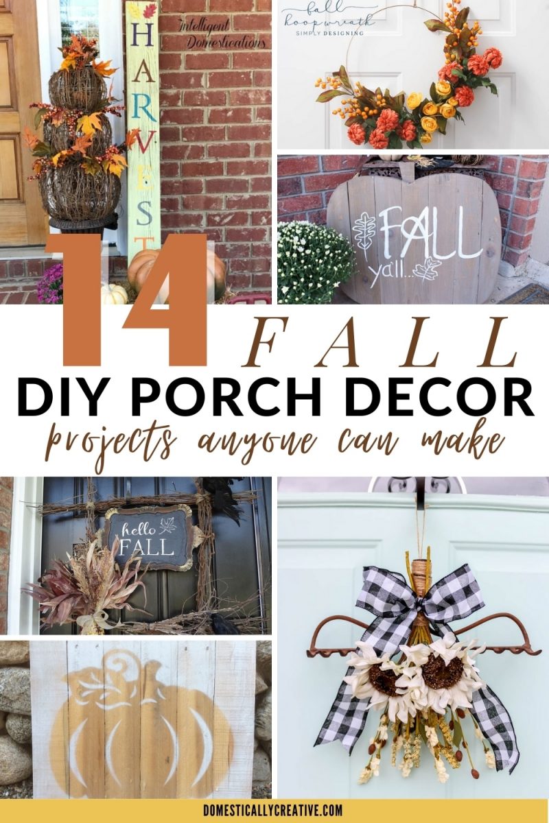 Easy DIY Fall Front Porch Ideas on a Budget